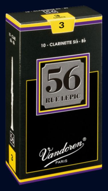 Hovedbilde Vandoren rør klarinett i Bb. 56 rue de Lepic